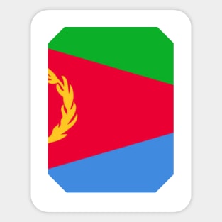 Eritrean Flag: Echoes of Independence and Resilience Sticker